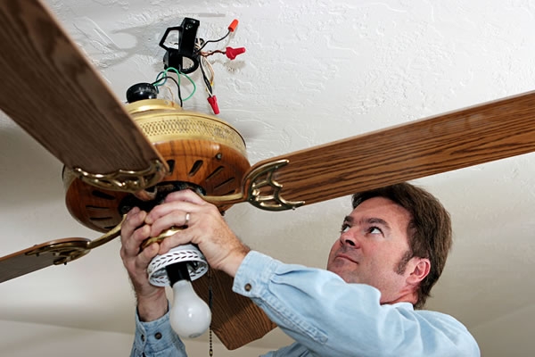 Ceiling Fan Installation in Garland