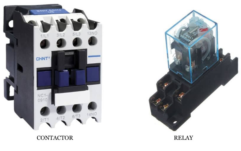 Contactors vs Relays