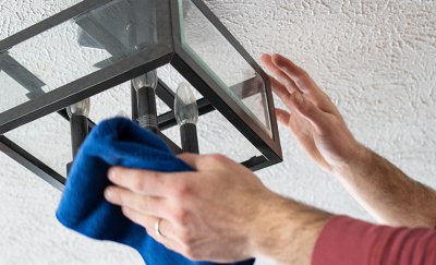 The Best Way to Clean Light Fixtures