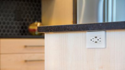How to Get Electricity to a Kitchen Island
