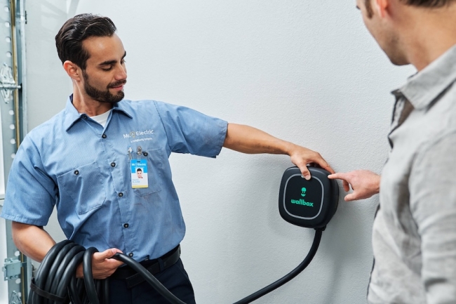 Electric Vehicle Charger Installation in Highland Park, TX